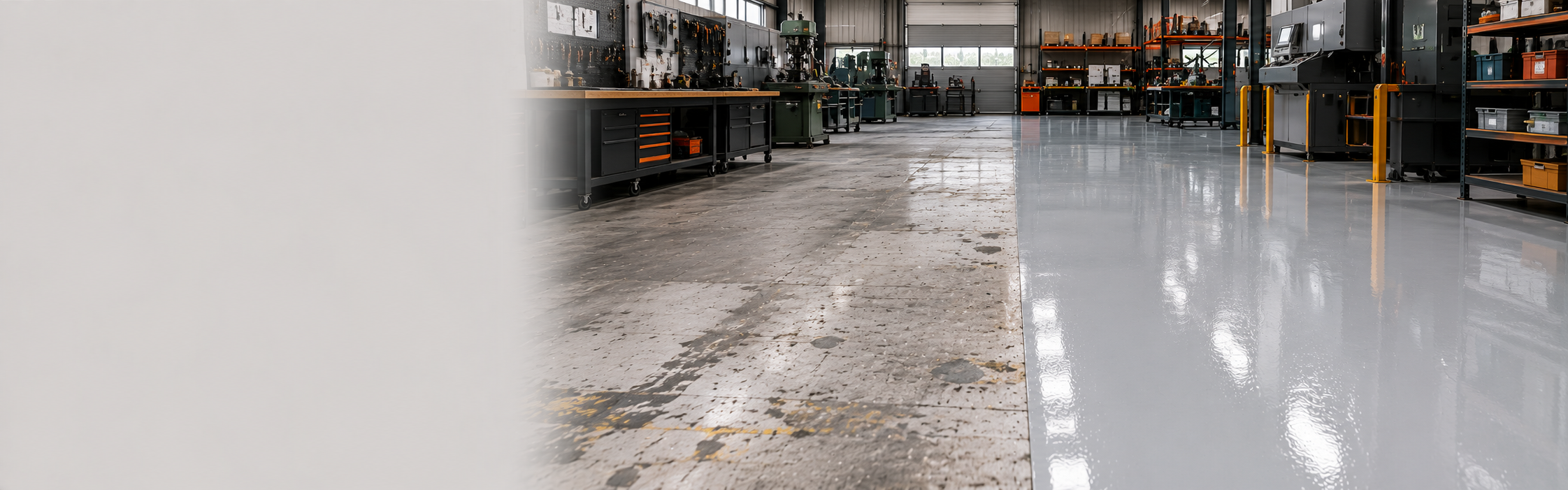 R&eacute;sine &eacute;poxy industrie atelier sol technique haute r&eacute;sistance