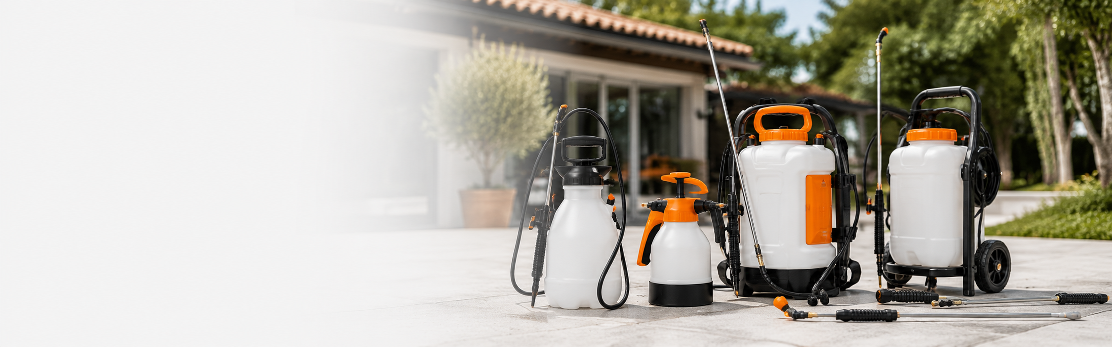 Pulv&eacute;risateur professionnel manuel &eacute;lectrique traitement toiture fa&ccedil;ade terrasse