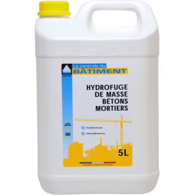 Hydrofuge de Masse pour Béton et Mortier