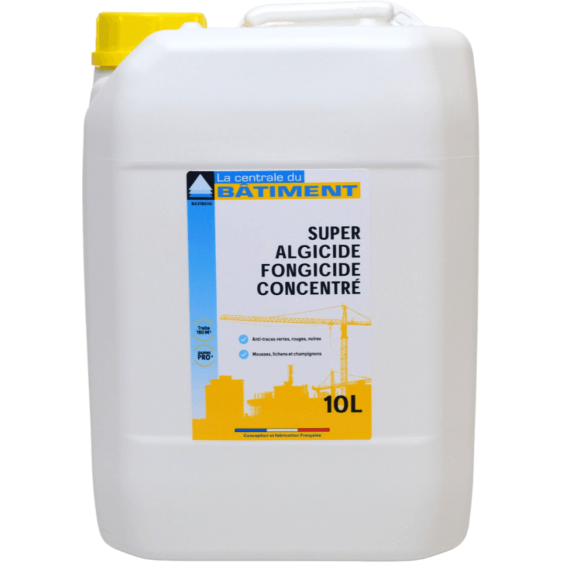 ANTIMOUSSE ET FONGICIDE PROFESSIONNEL CONCENTRE - BIDON DE 10 LITRES