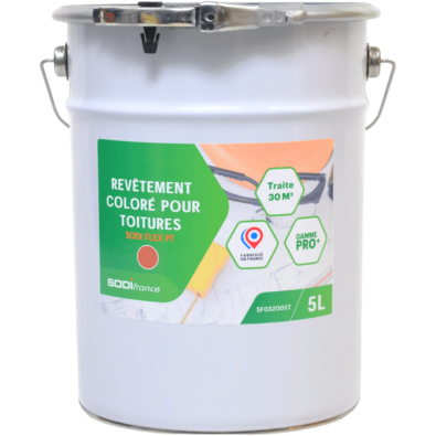 Hydrofuge Coloré pour Toiture Professionnel - SODI PEINTURE TOITURE 5L