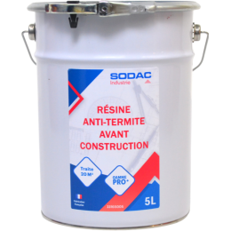 Résine Anti-Termite Avant Construction