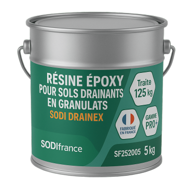 Résine Époxy pour Sols Drainants en Granulats