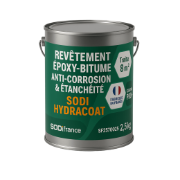 Rev&ecirc;tement &Eacute;poxy-Bitume Anti-Corrosion & &Eacute;tanch&eacute;it&eacute;