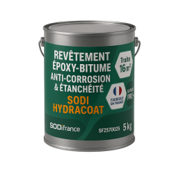 Rev&ecirc;tement &Eacute;poxy-Bitume Anti-Corrosion & &Eacute;tanch&eacute;it&eacute;
