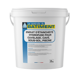 Enduit d'Étanchéité Hydrofuge pour Cuvelage Cave, Sous-sol, Piscine