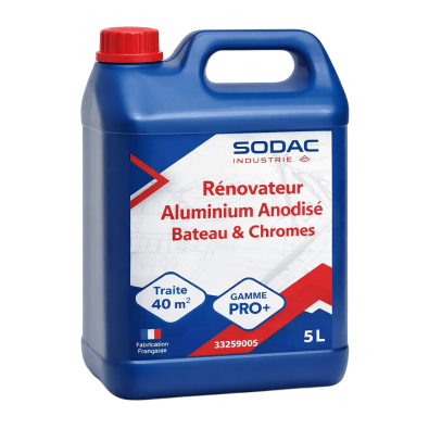 Rénovateur Aluminium Anodisé Bateau & Chromes
