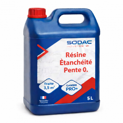 Résine Étanchéité Toiture Terrasse Pente 0 – Haute Élasticité