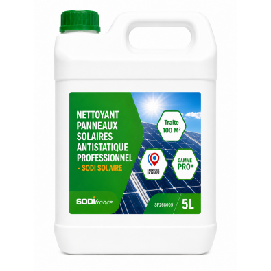 Nettoyant Panneaux Solaires Antistatique Professionnel