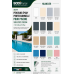 Peinture Époxy Professionnelle pour Piscine nuancier
